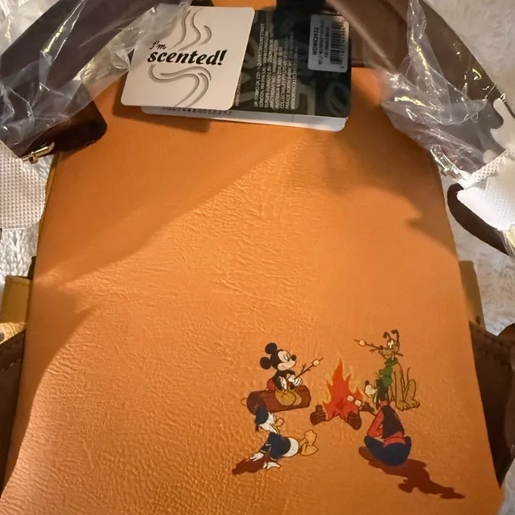 EXCLUSIVE Loungefly Disney Minnie Mouse S'mores Scented Mini Backpack-NWT - Picture 9 of 13